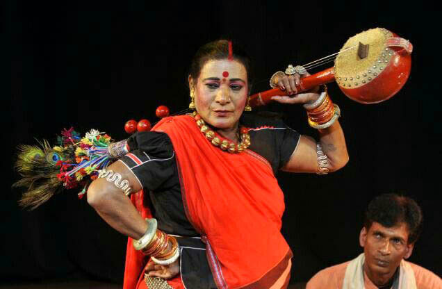 Gond tribal dancers Chhattisgarh
